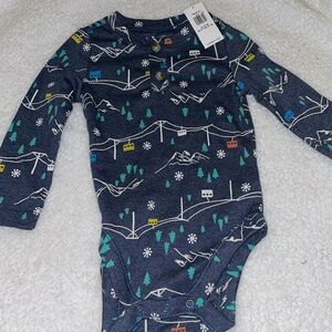 Old Navy long sleeve onesie size 12-18 months